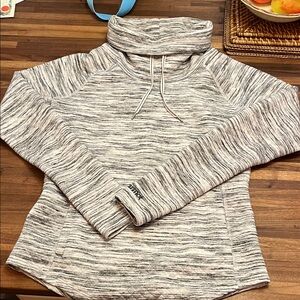 Women's  Gray Cowl Neck Sweater